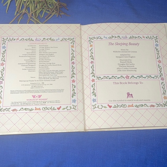 The Talking Mother Goose Fairy Tales Book Sleeping Beauty. - Picture 2 of 5